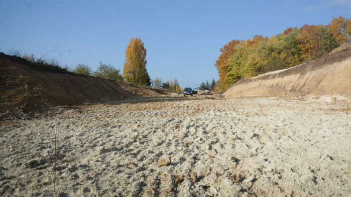 Започна изграждането на пътна рампа между бул. „Атанас Москов“ и магистрала „Хемус“